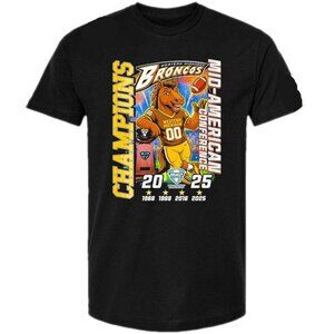 Western Michigan Broncos Mascot 2025 MAC Football Champions Shirt 90